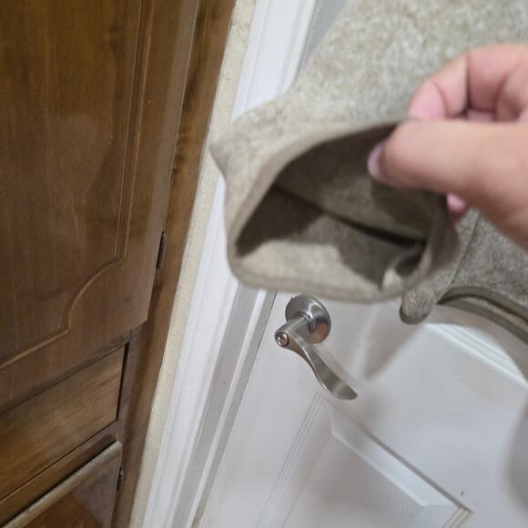 J.Crew Mercantile Brown Fleece Quarter Zip Pullover XL - Picture 6 of 6